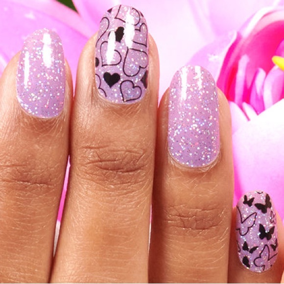 5/$25 color street nail wrap butterflies hearts for the cause ribbon awareness - Picture 2 of 6